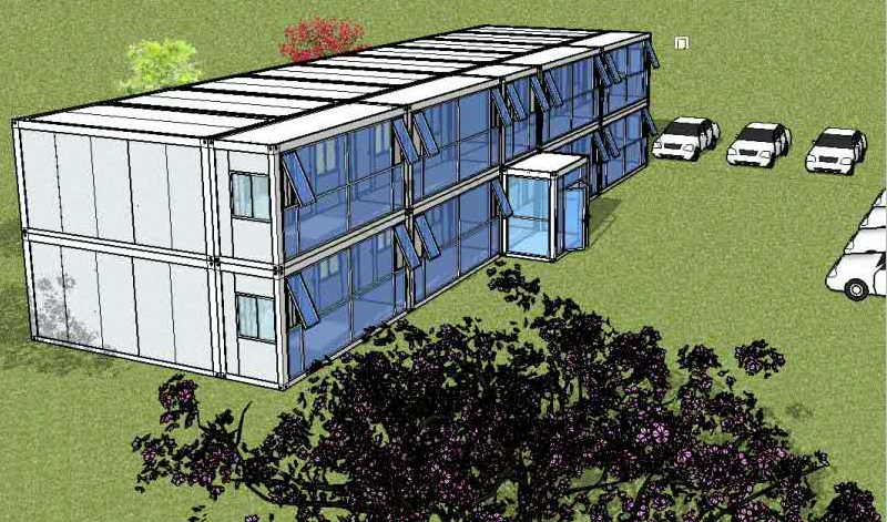 建筑工地住宿為什么現(xiàn)在都喜歡用法利萊集裝箱活動房?